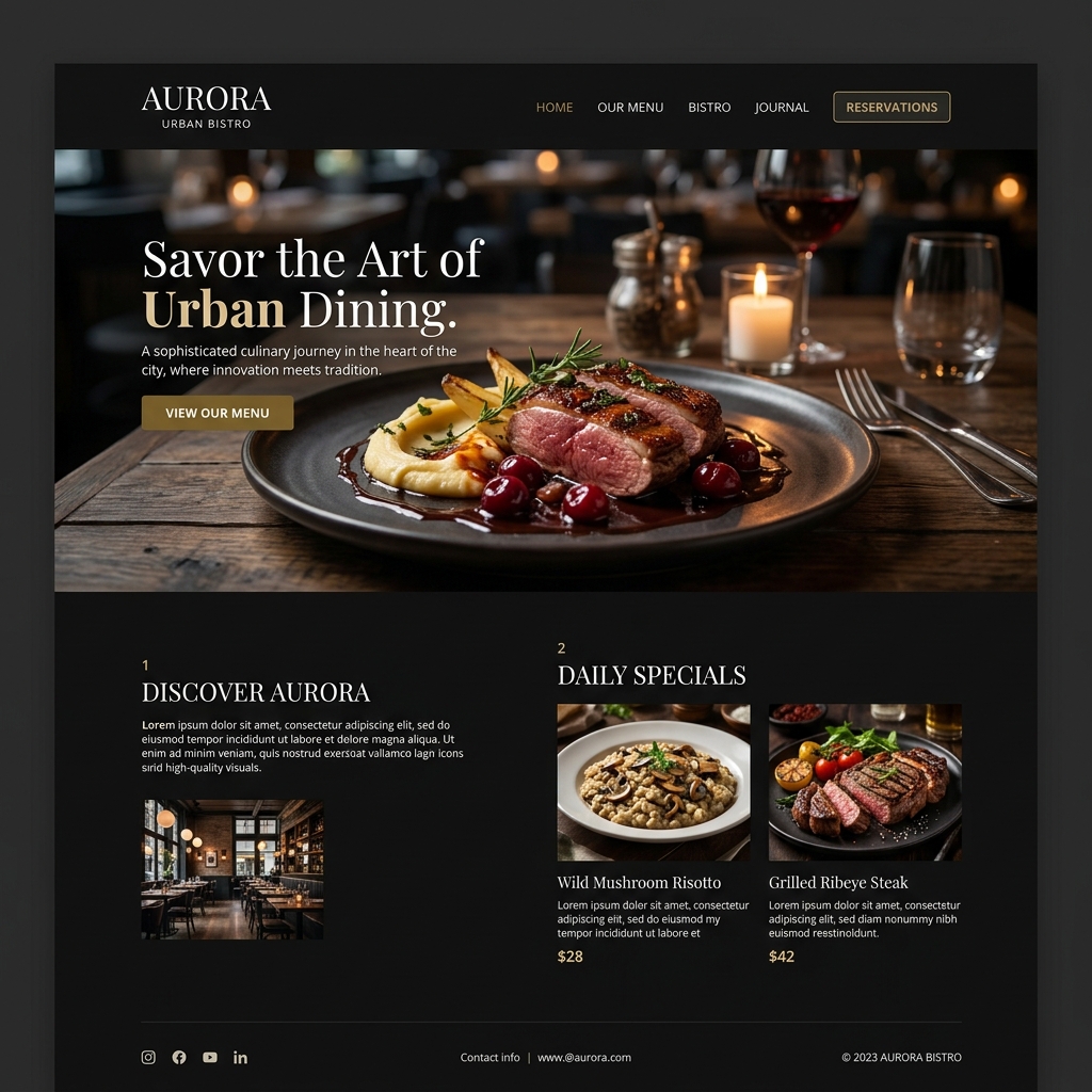Urban Bistro SEO Project